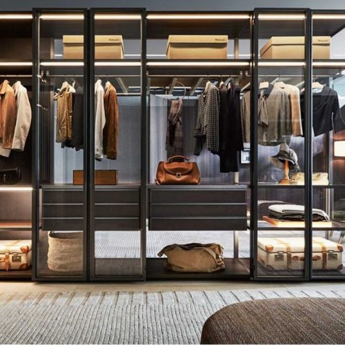 Lựa chọn tủ cánh kính quần áo phù hợp cho từng không gian