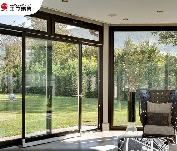 Định mức sản xuất lắp đặt cửa nhôm kính