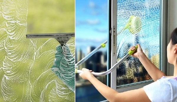 Vệ sinh cửa nhôm kính cần chuẩn bị những gì